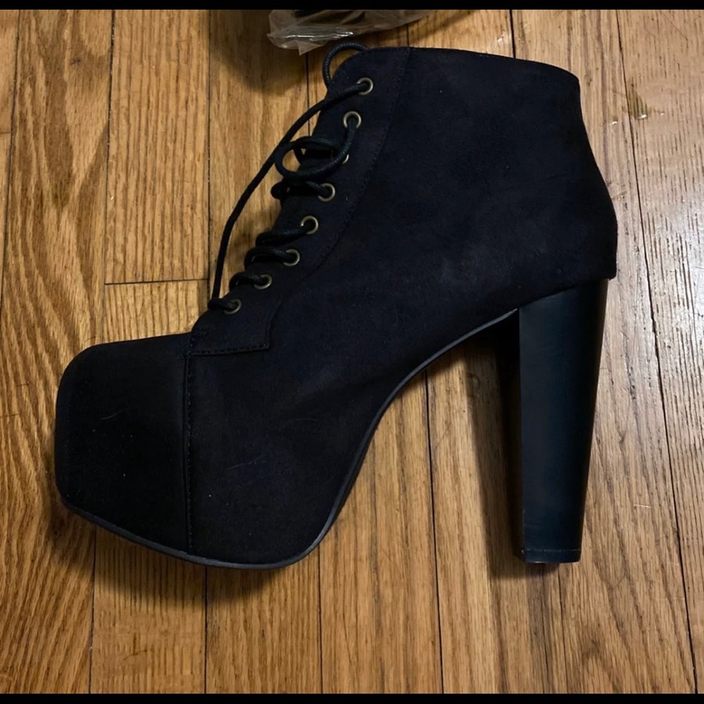 Black heels